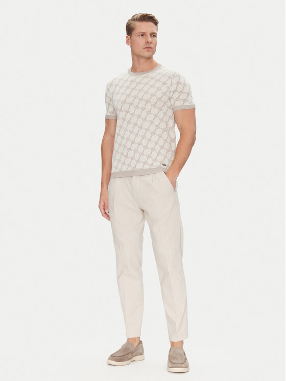 JOOP! JOOP! Футболка 17 JK-17Ravao 30045832 Бежевий Modern Fit