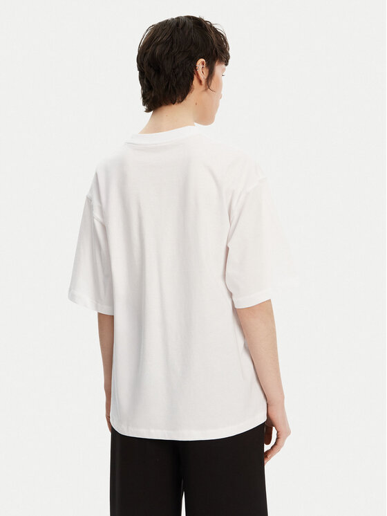 Calvin Klein Jeans Calvin Klein Jeans Majica LV047B827G Bela Relaxed Fit