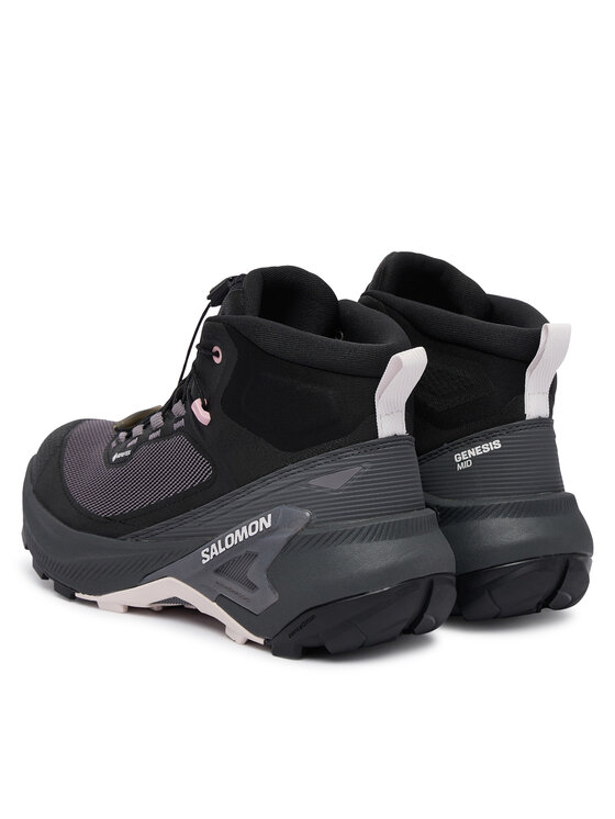 Salomon Scarpe da trekking Salomon Genesis Mid GTX L45409700 Grigio scuro