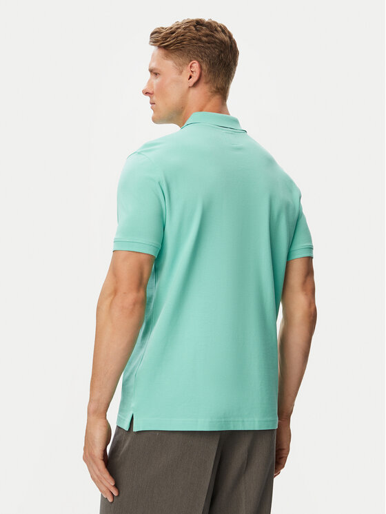 Beverly Hills Polo Club Beverly Hills Polo Club Поло P-SS26M-P450106 Бірюзовий Regular Fit