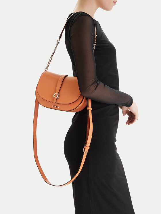 Guess Сумка Guess Carrie HWVG98 96200 Оранжевий