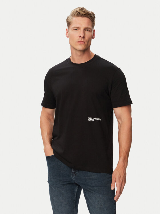 Karl Lagerfeld Jeans Karl Lagerfeld Jeans Camiseta B3M17005 Negro Regular Fit