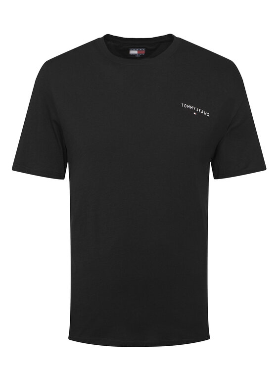 Tommy Jeans Tommy Jeans Conjunto de camisetas Linear DM0DM22316 Negro Slim Fit