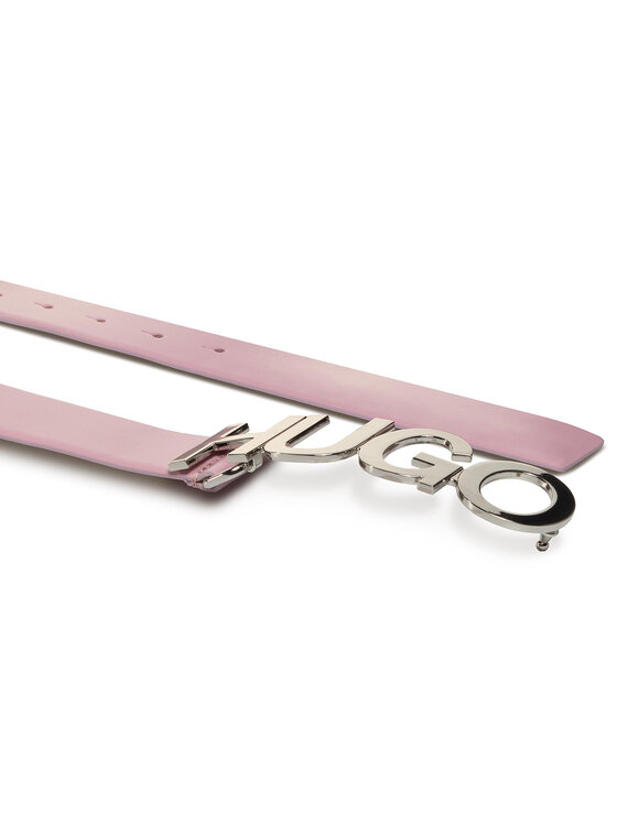 HUGO Dámský pásek Hugo Zula Belt 4 Cm-Zl 50391327 Růžová