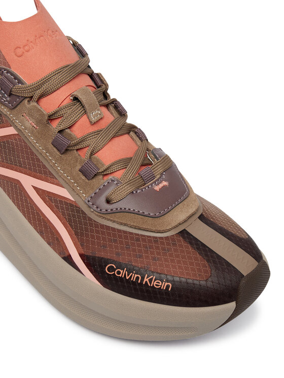 Calvin Klein Tenisice Calvin Klein Chunky Run Ckstripe Lup Tran Rip HW0HW03005 Ružičasta