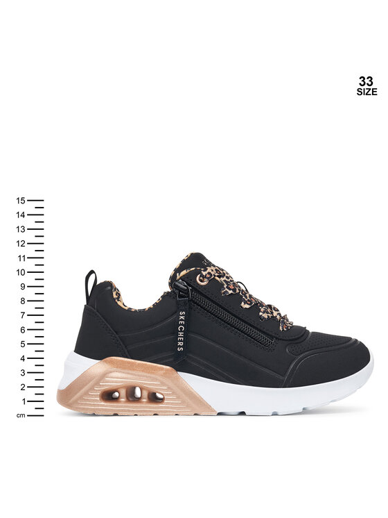 Skechers Sportcipők Skechers UNO Lite 2.0 - Leopard Stride 310708L/BLK Fekete