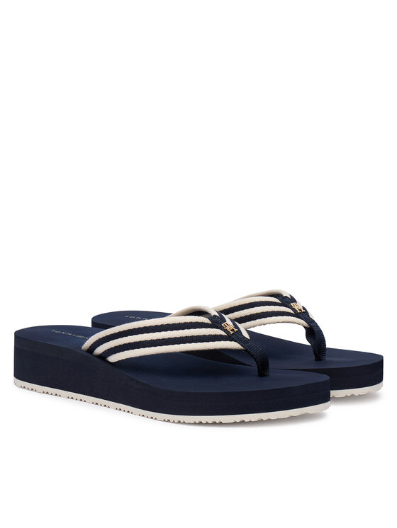 Tommy Hilfiger Flip-flops Tommy Hilfiger FW0FW09196 Sötétkék