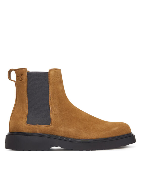 Calvin Klein Ghete Jodhpur Calvin Klein Combat Ess Chelsea Boot Su YM0YM01372 Maro
