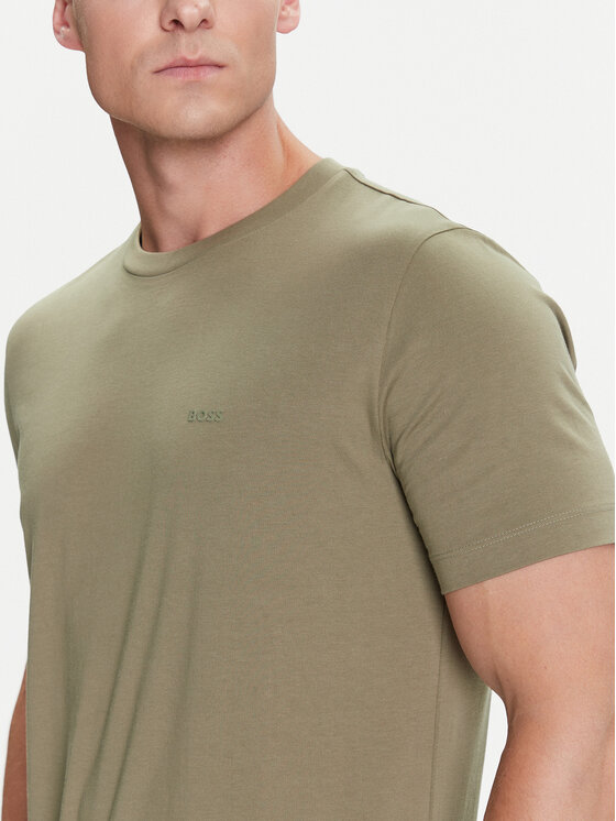 BOSS BOSS Camiseta Thompson 01 Verde Regular Fit