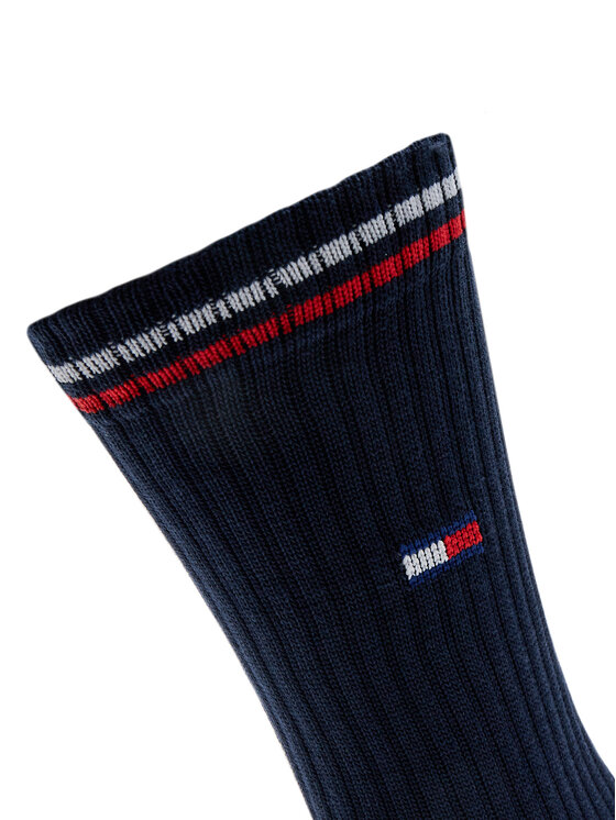 Tommy Hilfiger Dlouhé ponožky Tommy Hilfiger 701228176 Tmavomodrá