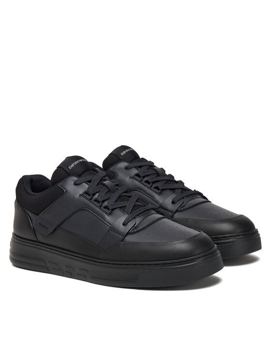 Emporio Armani Sneakersy Emporio Armani EM002855 AF18018 MZ312 Černá