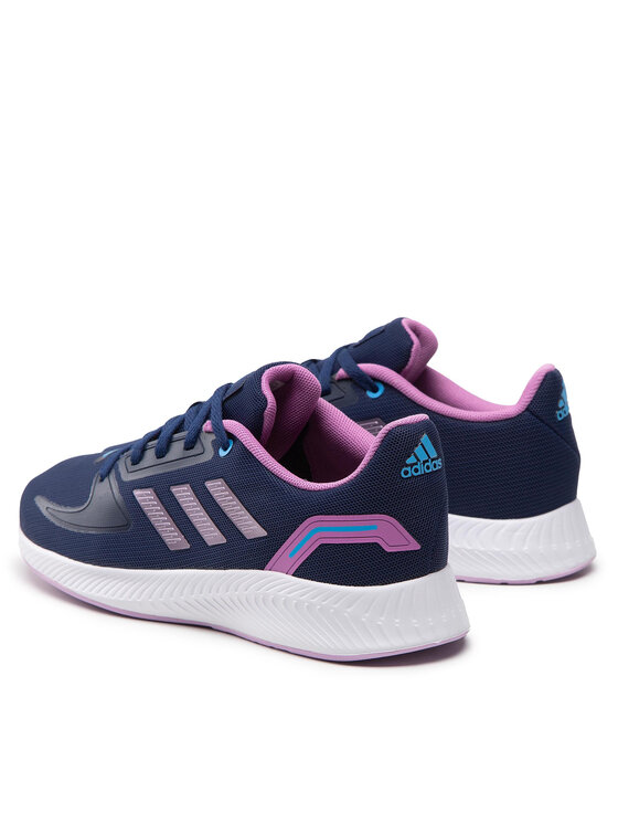 adidas Buty do biegania adidas Runfalcon 2.0 K HR1413 Granatowy