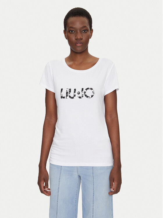 Liu Jo Beachwear Liu Jo Beachwear Футболка VA5156 JS360 Білий Regular Fit