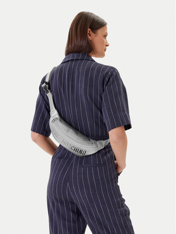 LOVE MOSCHINO Ľadvinka LOVE MOSCHINO JC4195PP1MKD196B Strieborná