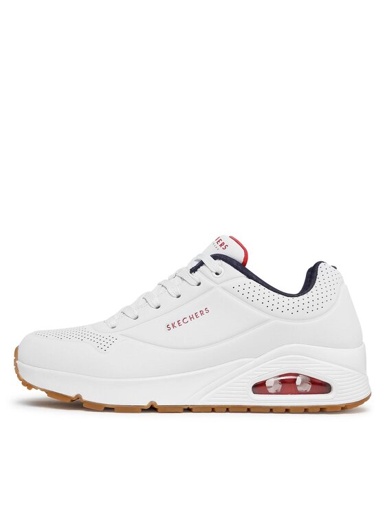 Skechers Снікерcи Skechers Uno Stand On Air 52458/WNVR Білий