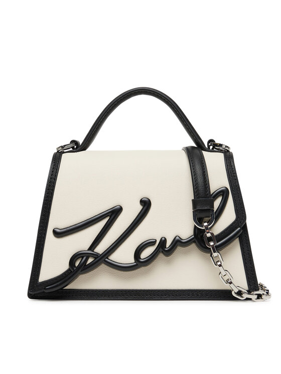 KARL LAGERFELD Geantă KARL LAGERFELD A1W30224 Alb
