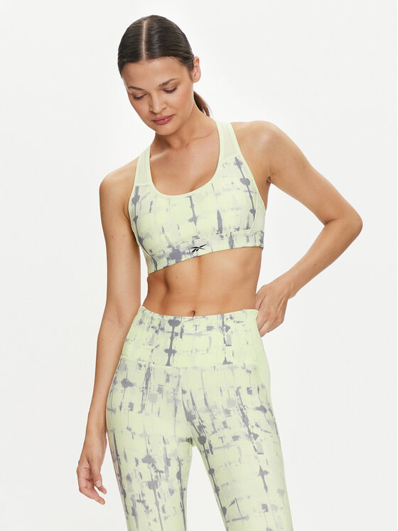 Reebok Reebok Reggiseno sportivo Lux Perform Racer Bra-ADP 100037396 Verde