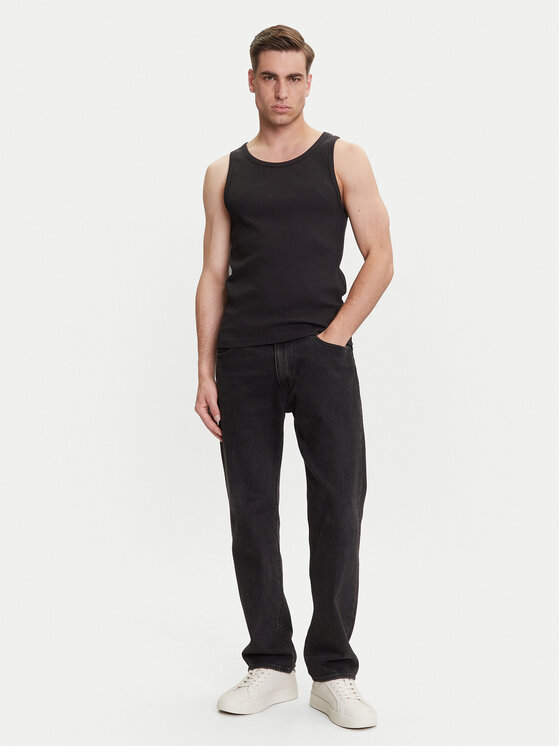 Only & Sons Only & Sons Майка Tanner 22030217 Чорний Regular Fit