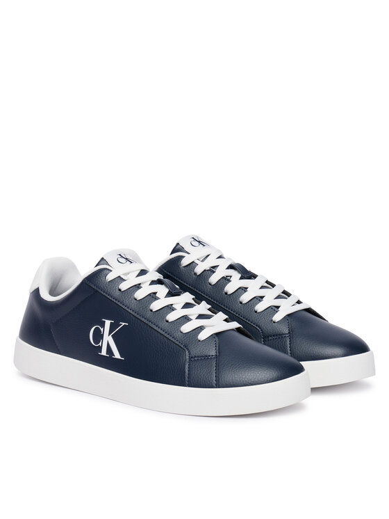 Calvin Klein Sneakers Calvin Klein 3 Cupsole Derby Pu Tmb HM0HM02331 Blu scuro