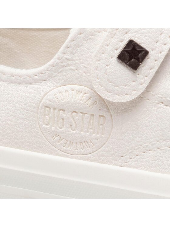 Big Star Shoes Tornacipő Big Star Shoes EE374035 Fehér