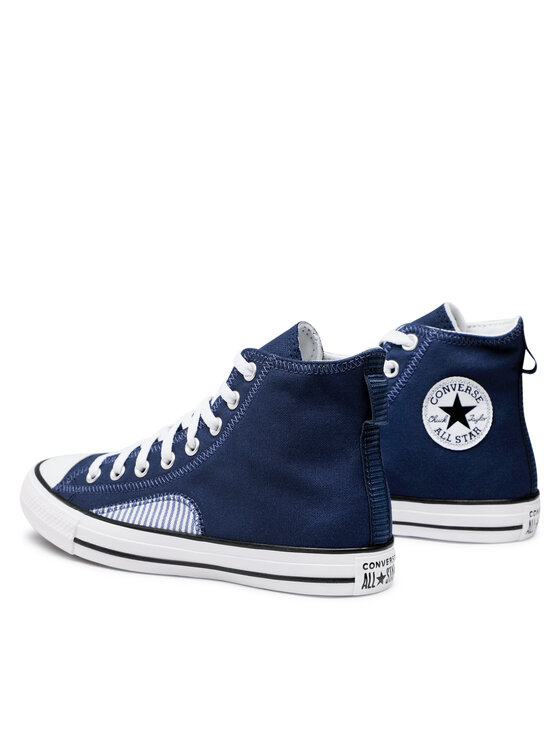 Converse Кеди Converse Chuck Taylor All Star Hickory Stripe A00480C Cиній