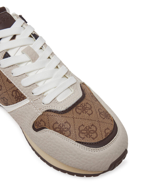 Guess Sneakersy Guess FMJISL PEL12 Béžová