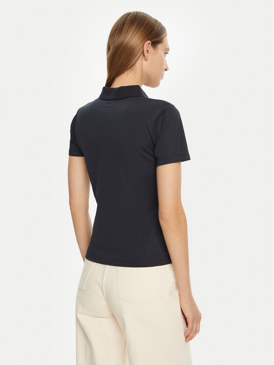 Guess Guess Поло W5RP47 KARS2 Cиній Regular Fit