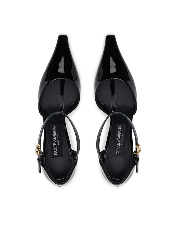 Dolce&Gabbana Туфлі на шпильці Dolce&Gabbana CD1883 A1471 Чорний