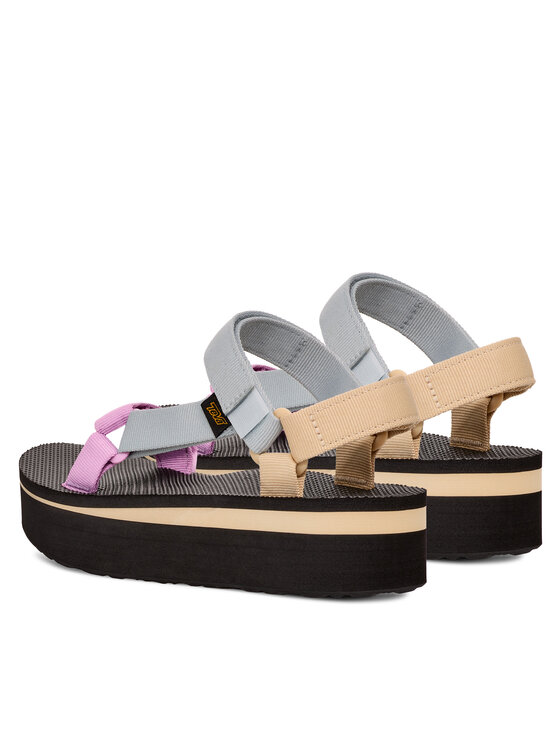 Teva Sandały Teva Flatform Universal 1008844 Szary