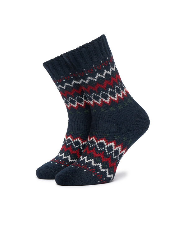Barbour Calzini lunghi Barbour Kingsford Fair Isle LSO0135NY71 Blu scuro