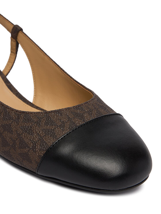 MICHAEL Michael Kors Балетки MICHAEL Michael Kors Perla Flex Sling Fat 40T5PLFS1B Коричневий