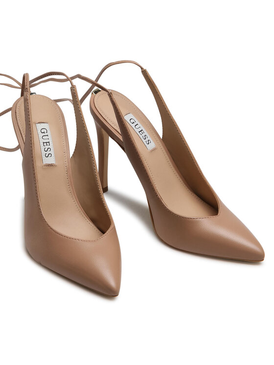 Guess Босоніжки Guess Briola FL5BRL LEA05 Бежевий