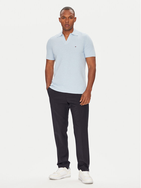 Tommy Hilfiger Tommy Hilfiger Polo MW0MW39531 Celeste Regular Fit