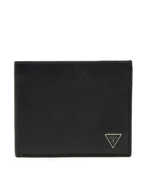 Guess Portfel Guess SMMTCF LEA20 Czarny