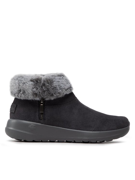 Skechers Bokacsizma Skechers On-The-Go Joy 144003/CHAR Szürke