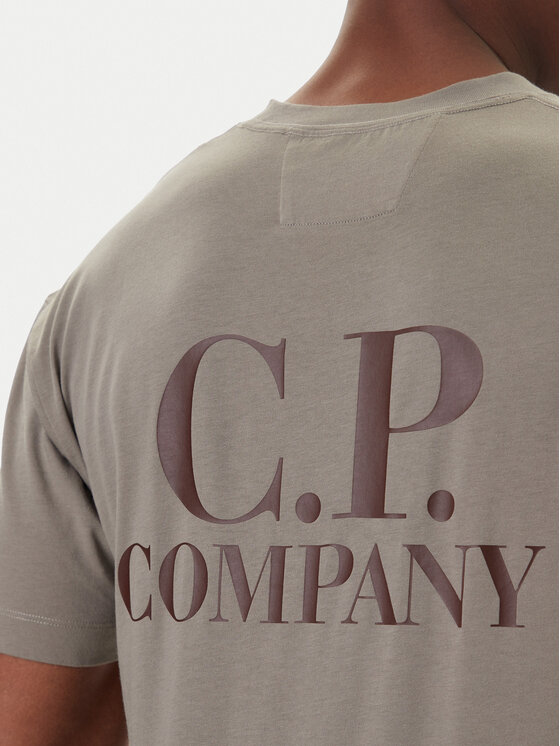 C.P. Company C.P. Company Camiseta 19CMTS103A005100W Caqui Regular Fit