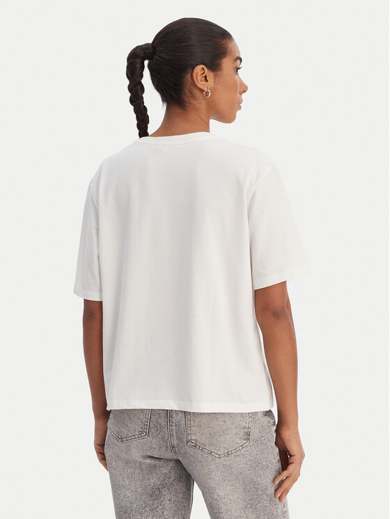 Morgan Morgan Camiseta 261-DOURRA Blanco Straight Fit