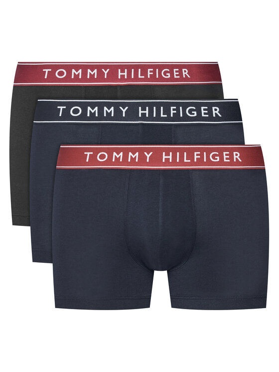 Tommy Hilfiger Tommy Hilfiger Conjunto de calzoncillos boxer UM0UM03881 Negro