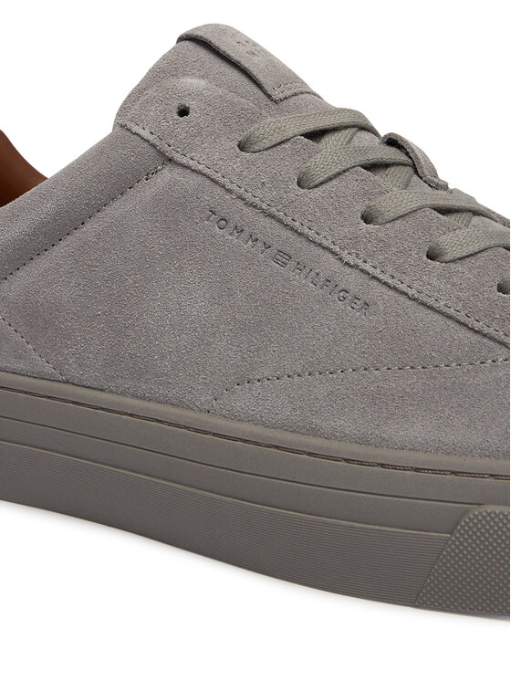 Tommy Hilfiger Sneakers Tommy Hilfiger Park Premium Suede FM0FM05829 Gri
