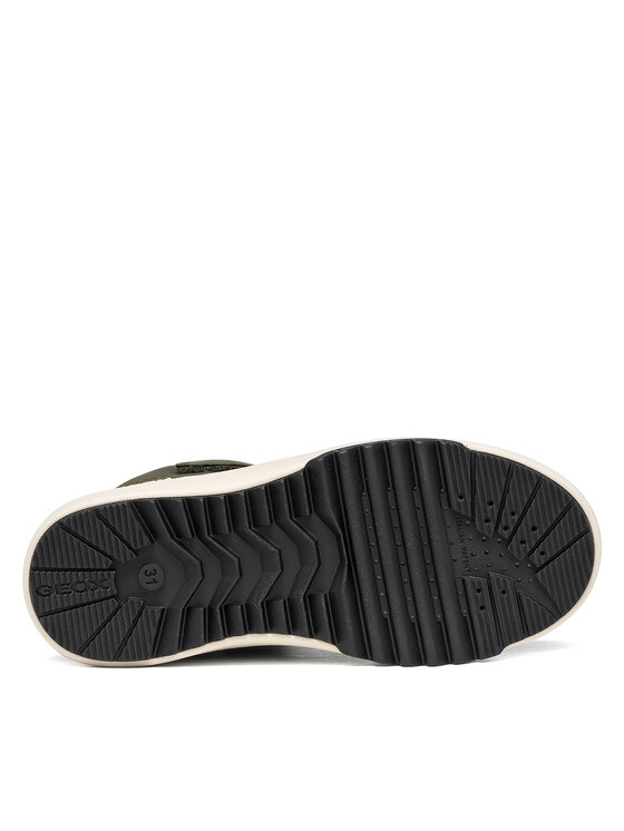 Geox Зимни обувки Geox J Bunshee Boy B Abx J16FMA 0ME33 C3009 M Тъмнозелен