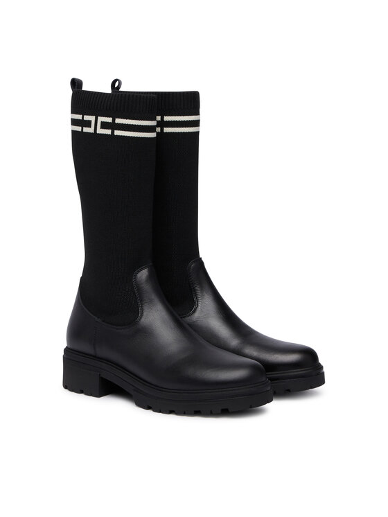 Elisabetta Franchi Μποτάκια Elisabetta Franchi F4A6-E0731-1316 Μαύρο