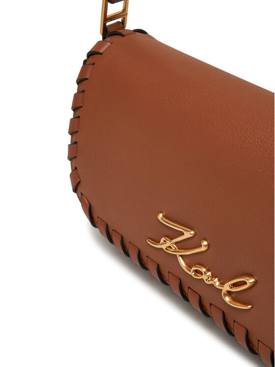 KARL LAGERFELD Ročna torba KARL LAGERFELD A2W30195 Rjava