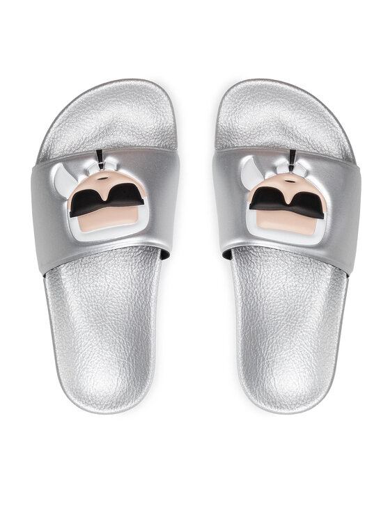 KARL LAGERFELD Iešļūcenes KARL LAGERFELD KL80805 Sudraba