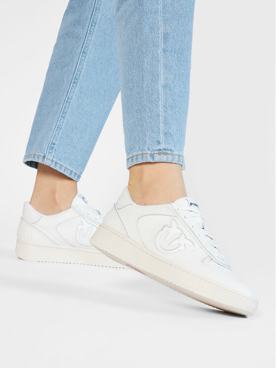 PINKO Sneakers Pinko Bondy Basket Sneaker PE 22 BLKS1 1H210W Y84V Alb