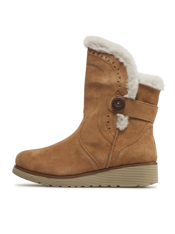 Skechers Čizme Skechers Cozy Peak 49811/TAN Smeđa