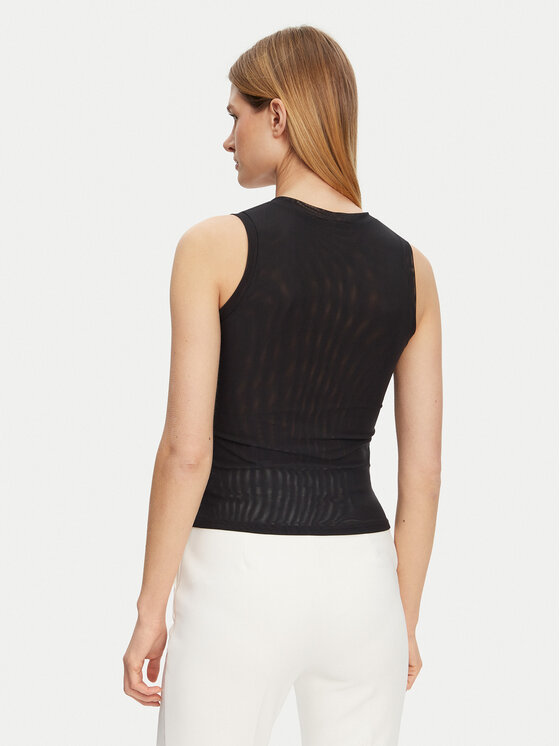Marciano Guess Marciano Guess Топ 5RGP21 6311A Чорний Regular Fit