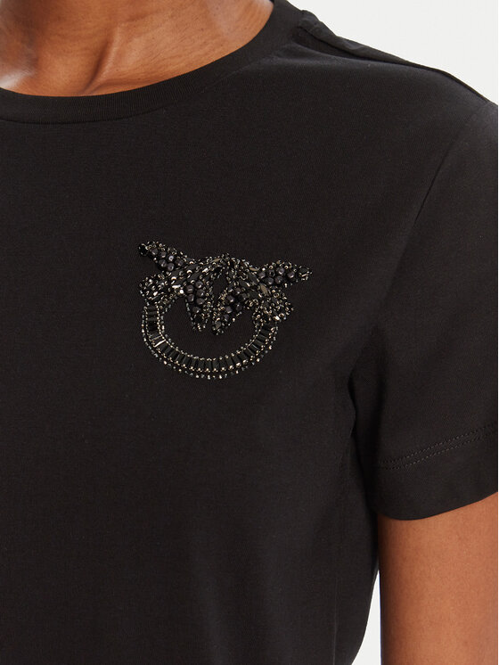 PINKO PINKO Camiseta Nambrone 103320 A2RN Negro Regular Fit