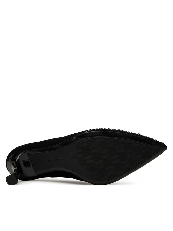 KARL LAGERFELD Lodičky KARL LAGERFELD Sienna Signature Pump KL32712 Černá
