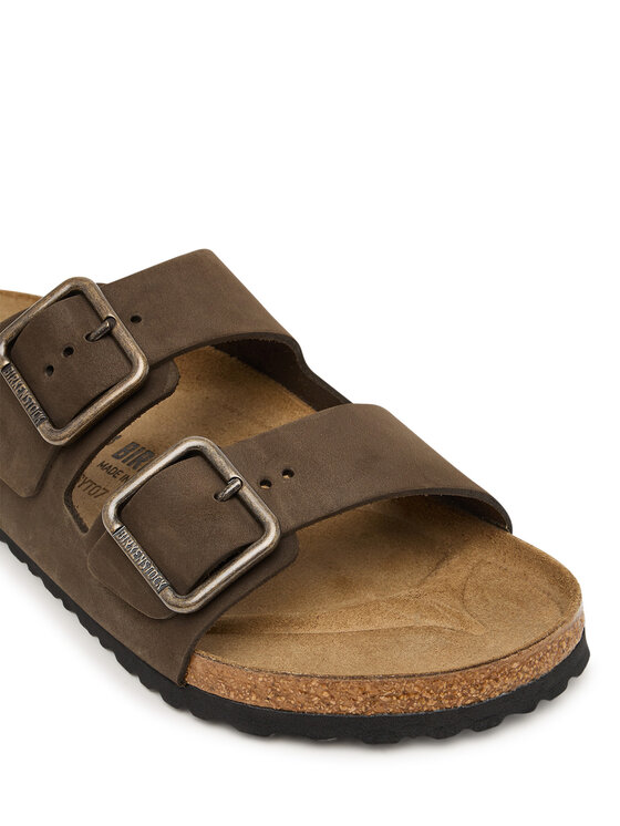 Birkenstock Шльопанці Birkenstock Arizona Wire Buckle 1032761 Темно-бежевий