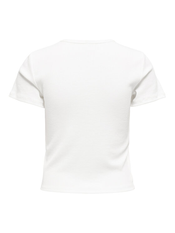 ONLY ONLY Футболка Daniella 15350554 Білий Slim Fit